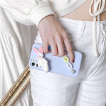 Compatible with Apple, Cute Doll Chain For Female iPhone Case