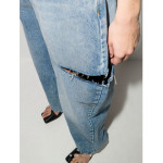 Spring And Summer New Cut Process Wash Jeans