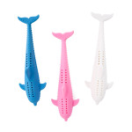 Fish-shaped Catnip Silicone Fish Molar Stick