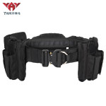 Outdoor Patrol Multi-functional Five Piece Nylon Detachable Adjustable Tactical Belt