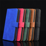 Folding Multi-card Slot Skin Feeling Vintage Protective Leather Cover