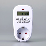 Digital timer timing programming socket