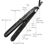 Steam Hair Straightener Ceramic Hair Flat Iron Hair Straightening Iron Curler Steamer Hair Styling Tool