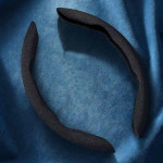 Car Suede Steering Wheel Cover Summer Sweat-absorbing Non-slip Ultra-thin