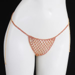 Personalized Beach Party Sexy Bikini Rhinestone Underwear Body Chains Women