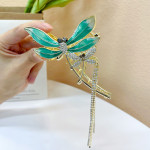 Elegant Temperament Dragonfly Grab Clip Female High-end Hairpin