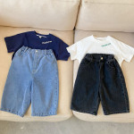 Children's New Style Wide Leg Jeans