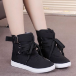 Spring And Autumn New Student Casual Shoes Sports Shoes Short Tube Canvas Shoes Women