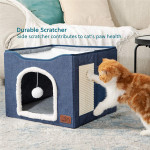 Indoor Foldable Stool Pet Cat Kennel