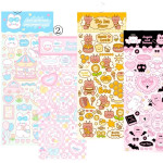 Agenda Notebook PVC Waterproof Cute Stickers For Decoration