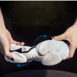 Breathable panda shoes platform shoes