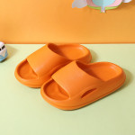 Summer Cute Thick-soled Soft-soled Home Indoor Outdoor Solid Color Sandals And Slippers