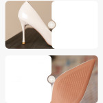 Korean Version Of The Fairy Wind Patent Leather High-heeled Shoes Female