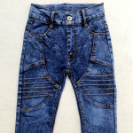 Kids Jeans Crumpled Boys Casual Boys Solid Color Jeans