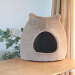 Cat Nest Autumn And Winter Warm Kittens Removable And Washable Cat Bed Semi-closed Cat Ears Cat Nest Four Seasons Universal