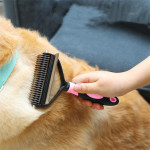 Dog And Cat Dual Purpose Combs For Removing Floating Hair And Dead Knots