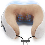 Massage U-Shaped Pillow Multi-Function Shoulder and Cervical Vertebra Electric Outdoor Portable Car Health Care