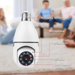 1080P IP E27 Light Bulb Camera Wi-Fi IR Night Smart Home Wireless Security