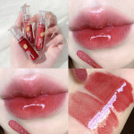 Mirror Paint Light Lip Lacquer Lipstick No Stain On Cup Long-lasting White