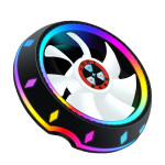 Silent RGB LED Air CPU Cooler Fan Desktop Computer Heatsink Radiato Colorful Cooling For Intel 115X AMD