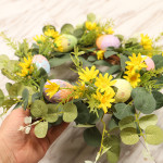 Easter Wreath Small Leaf Eucalyptus Simulation Flower Egg