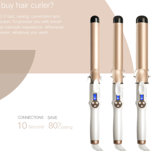 Hair Curler Lcd Curling Iron