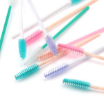 Disposable Eyelash Brush With Crystal Rod