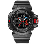 Multifunctional Cool Personality Sports Waterproof Electronic Watch