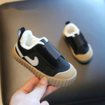 Men's And Women's Baby Shoes Velcro Canvas Thermal Shoes