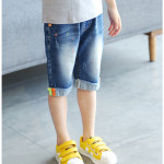 Denim Blue Trendy Fan Letter Pants