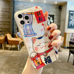 Zhaocai Cat Drop Glue Mobile Phone Case Soft Shell