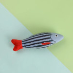 New Cat Toy Ringing Paper Fish Catnip Pet Plush Pillow