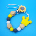 Sunflower Baby Silicone Pacifier Chain