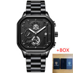 Waterproof Multifunctional Fashion Men's Quartz Watch