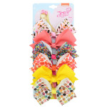 Children's Hairpin Baby Headdress With Bow 6 Colors One Card