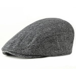 New Style Hat Male British Retro Woolen Beret Casual