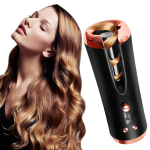 Portable Automatic Curling Iron Multi-Function Charging Travel Smart Wireless Lcd Automatic Curling Iron