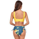 New Style Swimsuit European And American Bikini Strap Swimsuit