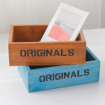 Wood Toiletries Sundries Storage Box