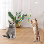 Swing Sticky Disc Elastic Hanging Door Teasing Cat Rope