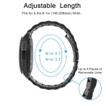 Applicable Watch Stainless Steel Metal Three-bead Strap