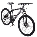 Junior Aluminum Full Mountain Bike, Stone Mountain 26 Inch 21-Speed Bicycle