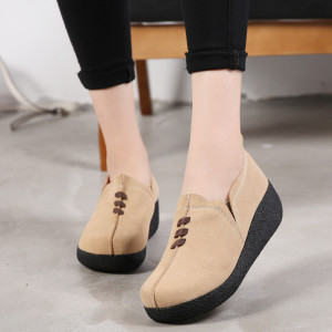 Women's Frosted Muffin Shoes With Thick Soles