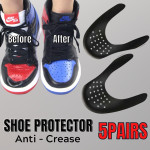 5 Pairs Anti Crease Shoe Protector Anti-Wrinkle Toe Cover Cap Sneaker Guards USA