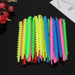 Plastic Long Styling Barber Salon Tool Hairdressing Spiral Hair Perm Rod Hairdressing Curler Rollers Salon Tool