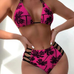 Coconut Tree Bandage Test Split Bikini