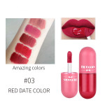 Mini Capsule Lip Color 5 Color Case Velvet Matte Non Staining Cup Color