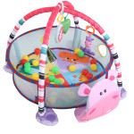 3‑In‑1 Baby Play Mat Fitness Frame Infant Gym Playing Mat with Balls Pendant Toy Set2# 