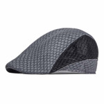 Fashionable And Simple Men's Hollow Mesh Polyester Cap