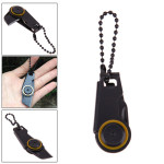 Outdoor portable survival mini zipper knife